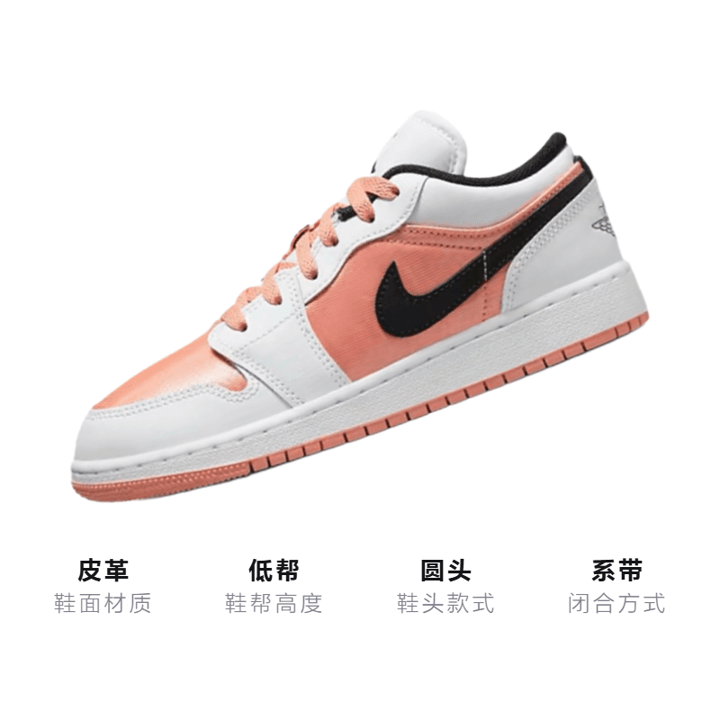 Кроссовки для баскетбола Jordan Air Jordan 1 Low GS - изображение 3