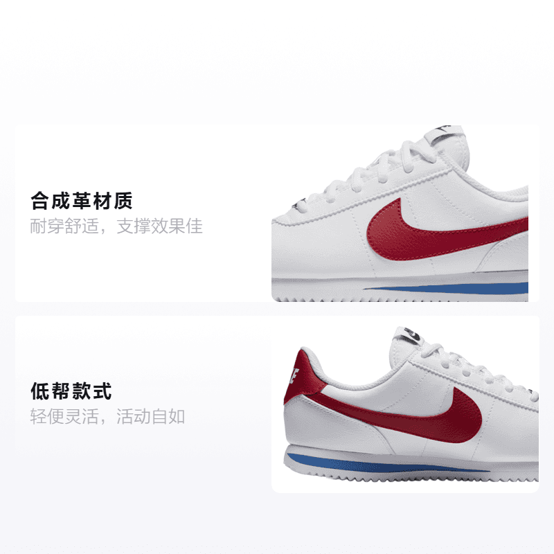 Кроссовки Nike Cortez Basic SL GS - изображение 2