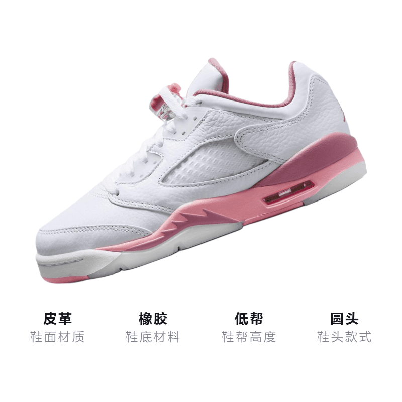Кроссовки для баскетбола Jordan Air Jordan 5 "Crafted For Her" GS - изображение 3