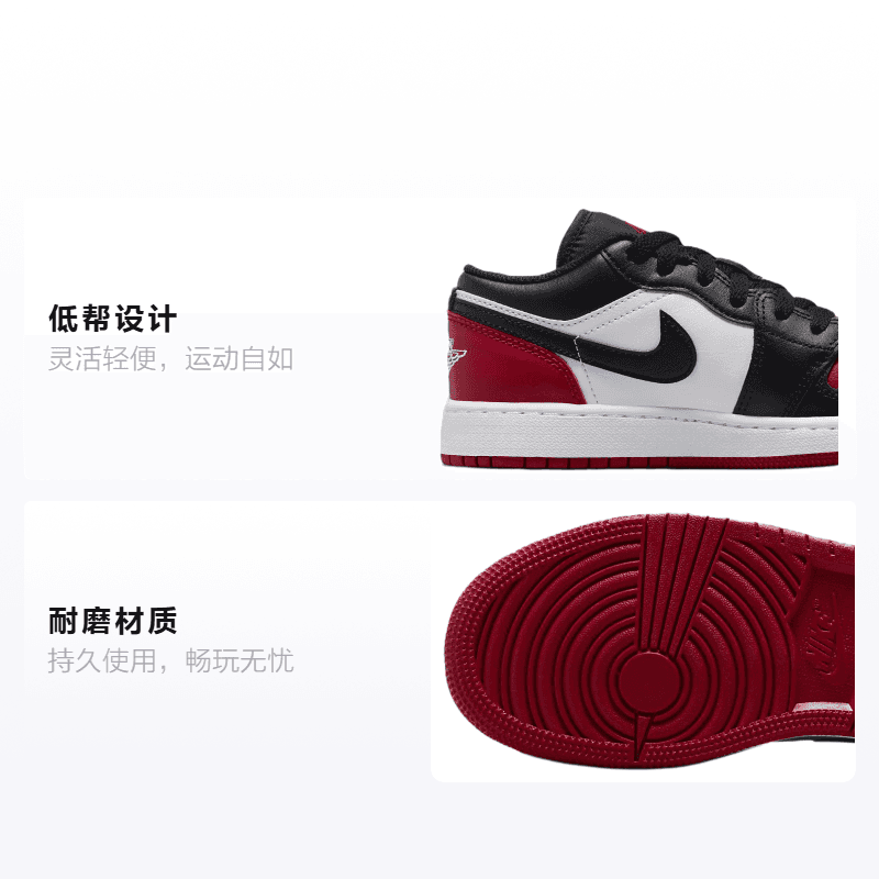 Кроссовки для баскетбола Jordan Air Jordan 1 GS - изображение 2