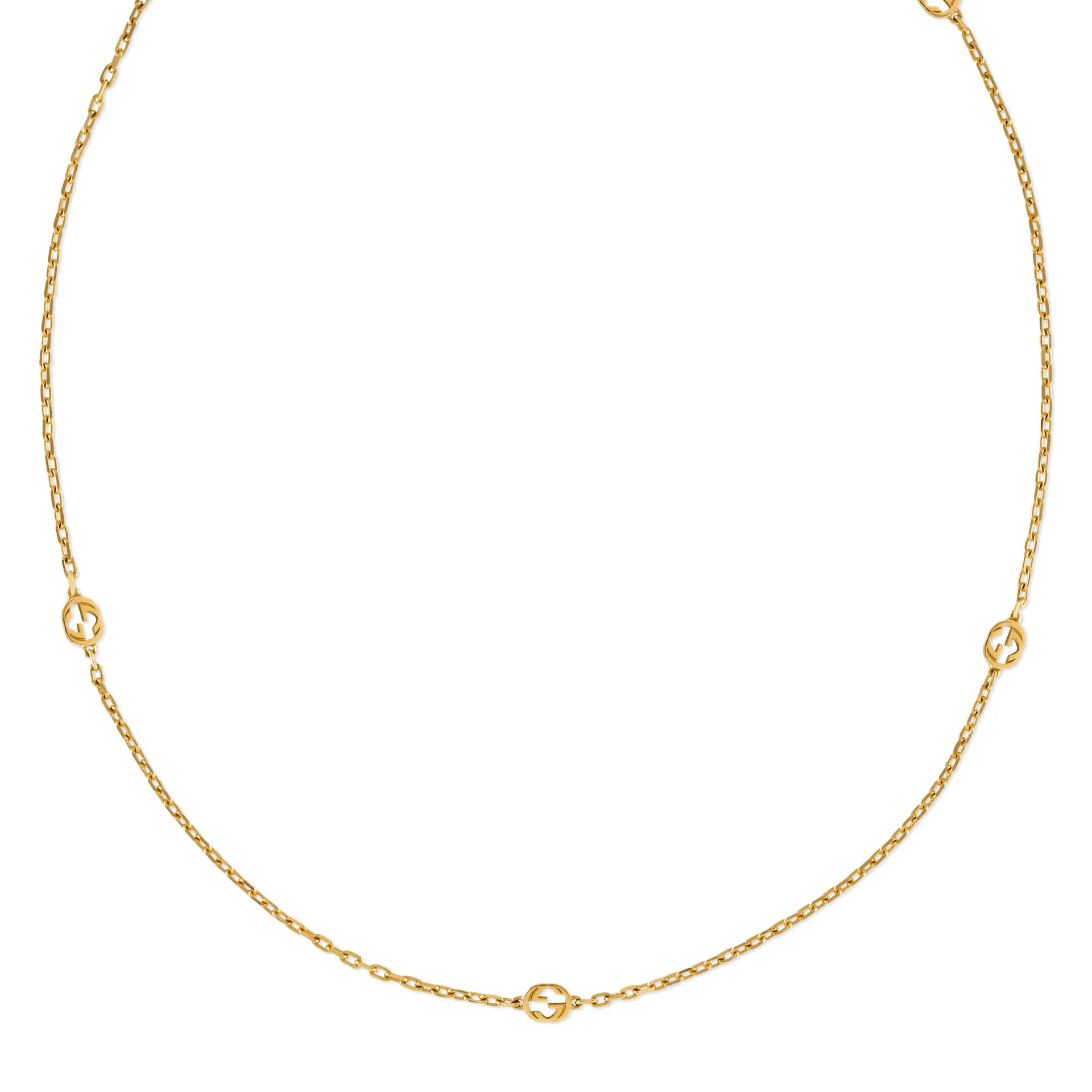 Ожерелье Gucci Double G Necklace Gold - изображение 2
