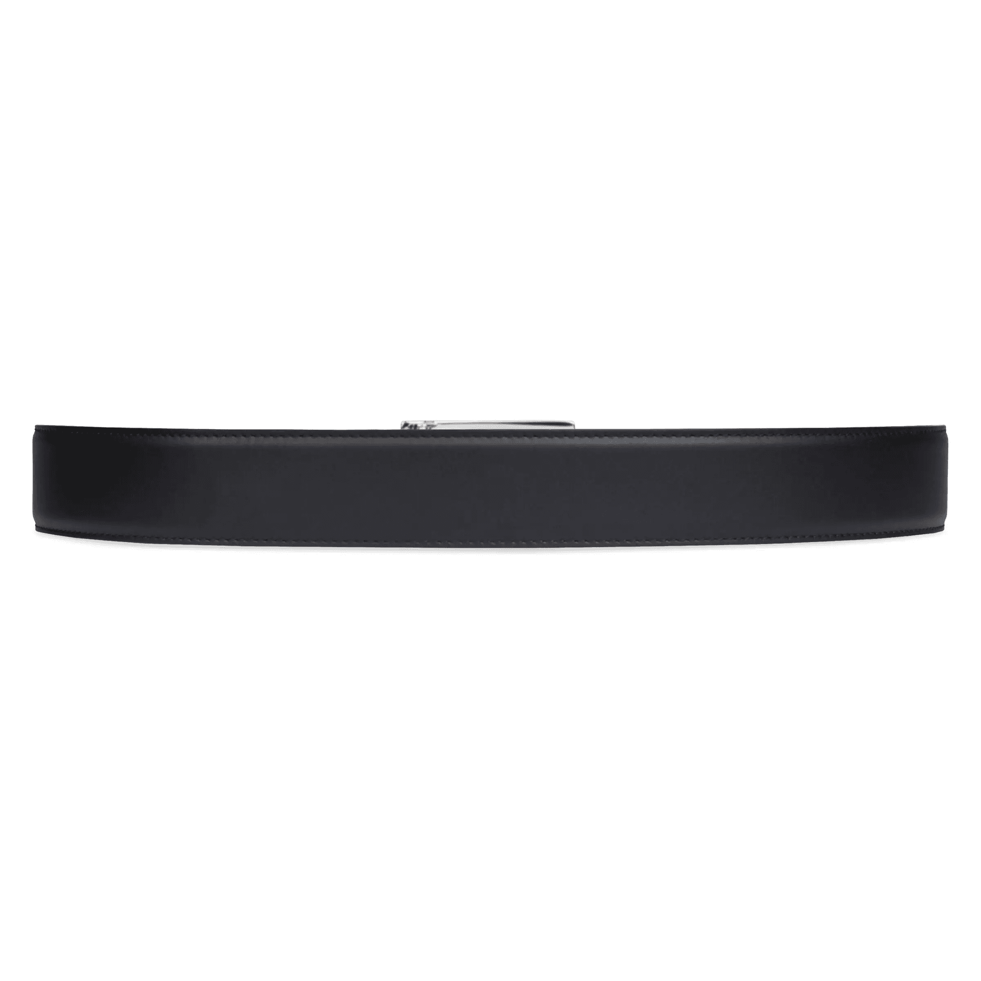 Ремень GUCCI Square G Smooth Buckle Reversible Belt Black Brown 3.5cm - изображение 4