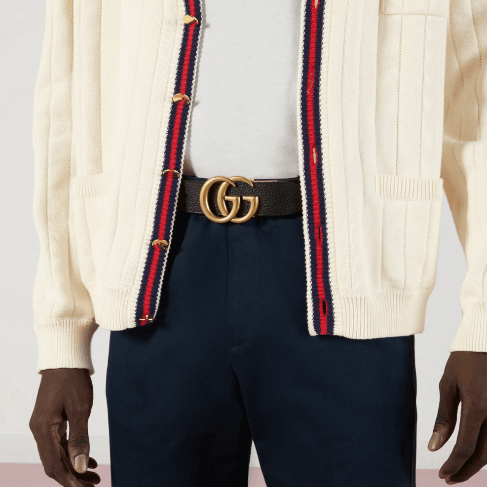 Ремень Gucci Leather Belt - изображение 3