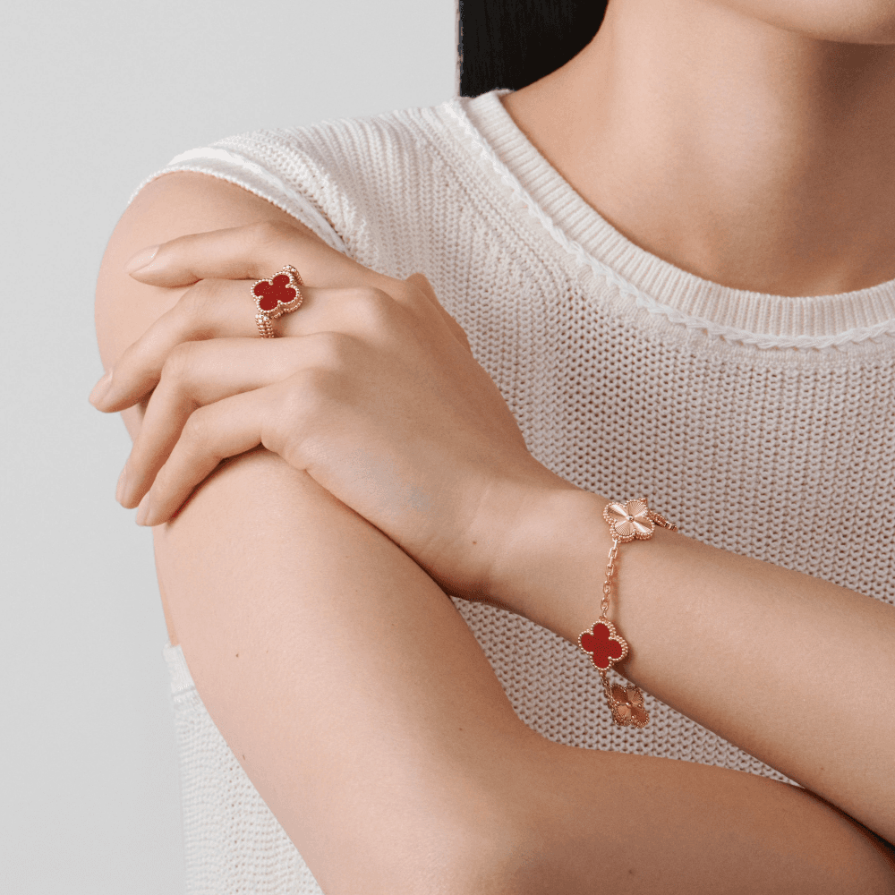 Браслет Van Cleef & Arpels Vintage Alhambra - изображение 4