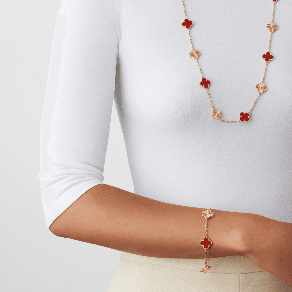 Браслет Van Cleef & Arpels Vintage Alhambra - изображение 5