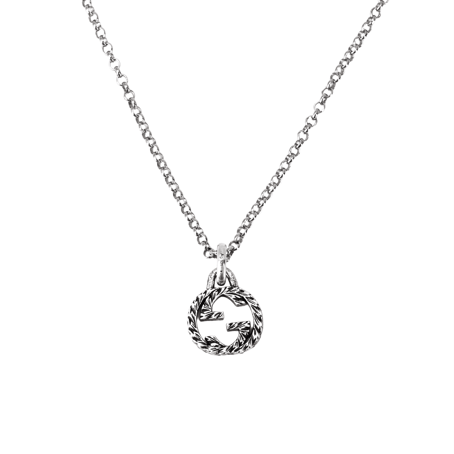 Ожерелье Gucci Interlocking G Necklace - изображение 2