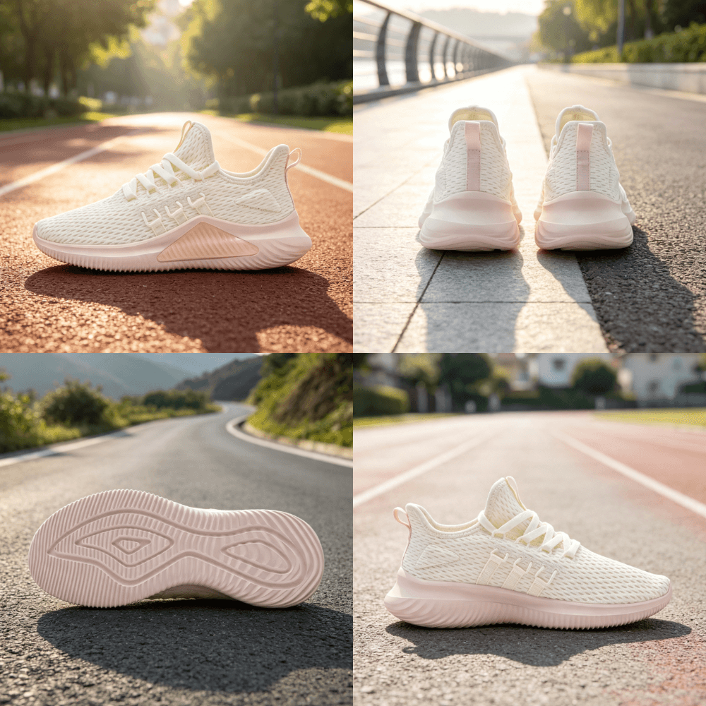 Кроссовки для бега Jordan Comfort Ivory Pink - изображение 2