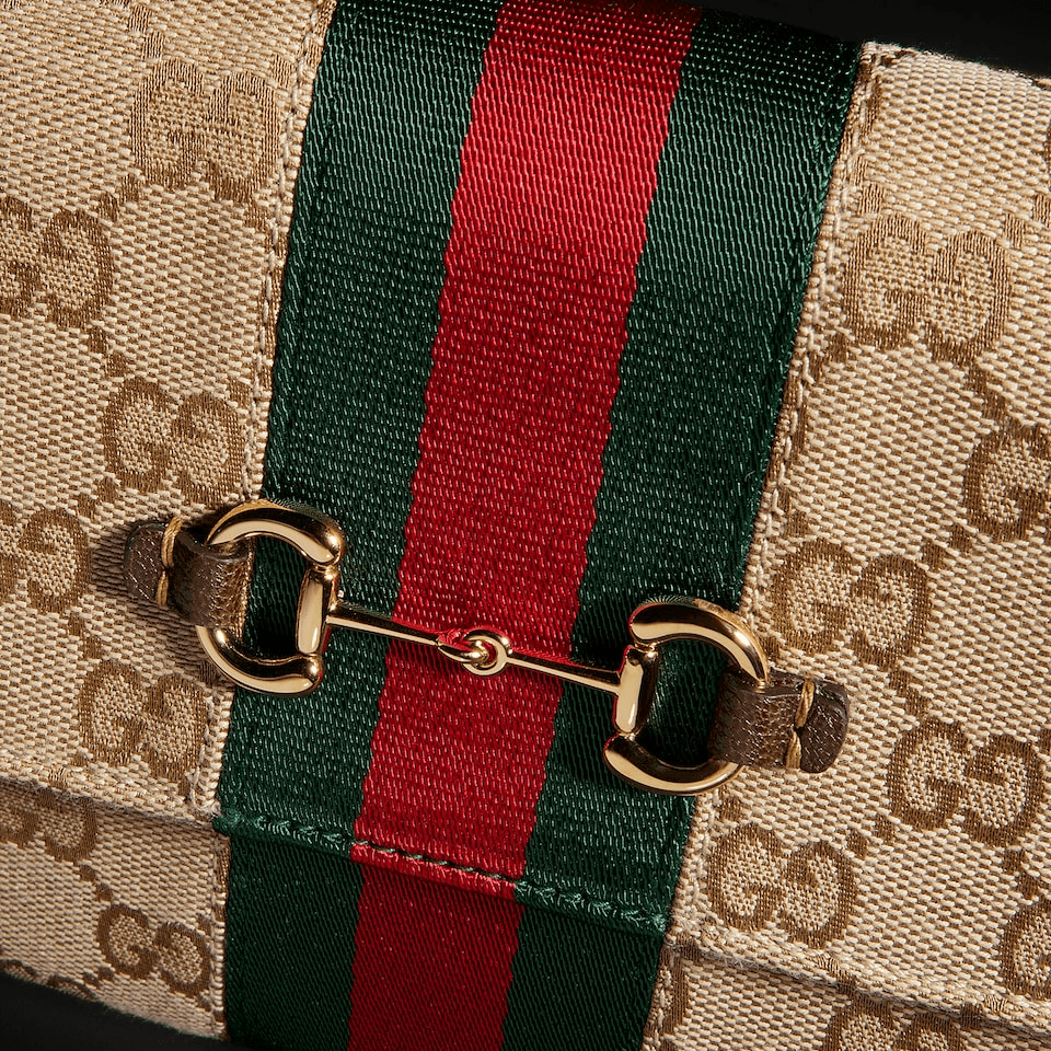 Сумка через плечо GUCCI Horsebit G - изображение 5