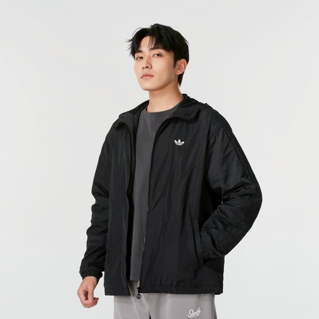 Куртка adidas Atlanta Windbreaker — фото 4